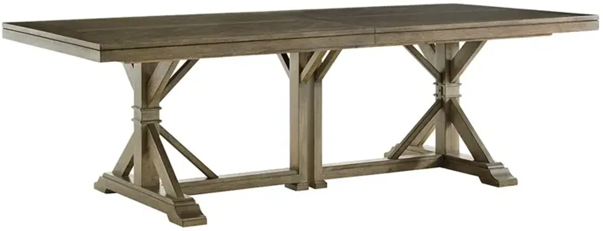 Tommy Bahama Home by Lexington Cypress Point Pierpoint Double Pedestal Dining Table