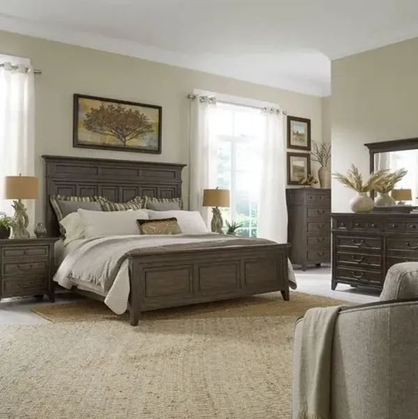 Liberty Paradise Valley Saddle Brown 5-Drawer Chest