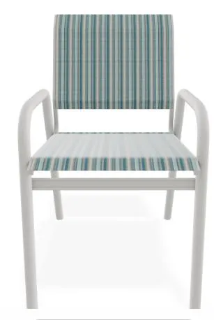 GARDENELLA STACKABLE OUTDOOR BISTRO DINING CHAIR