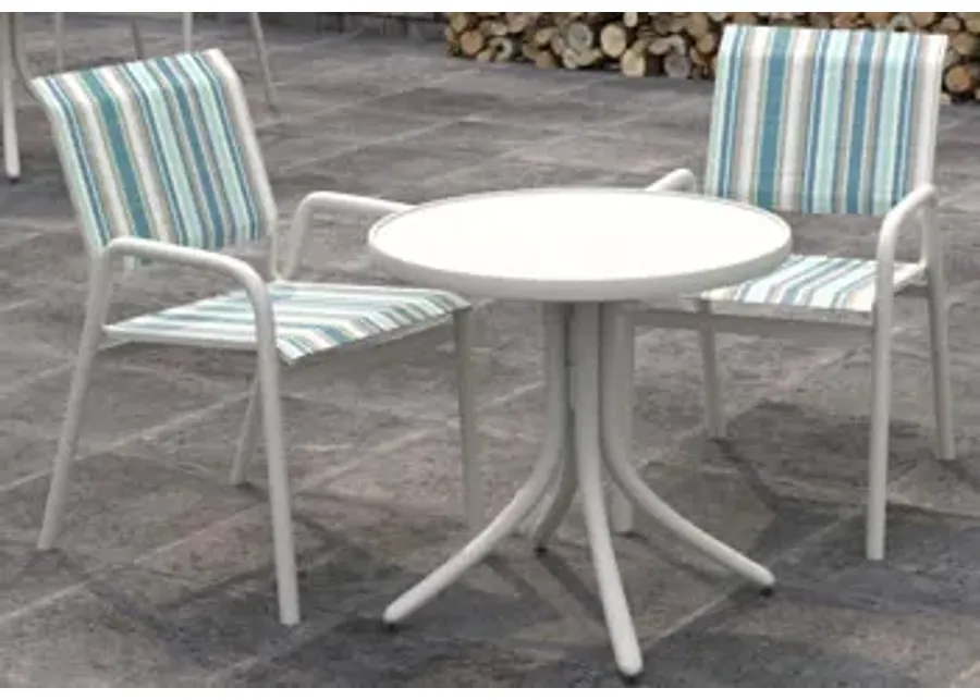 GARDENELLA STACKABLE OUTDOOR BISTRO DINING CHAIR