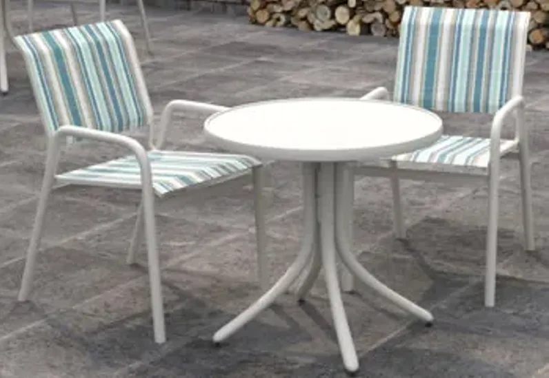 GARDENELLA STACKABLE OUTDOOR BISTRO DINING CHAIR