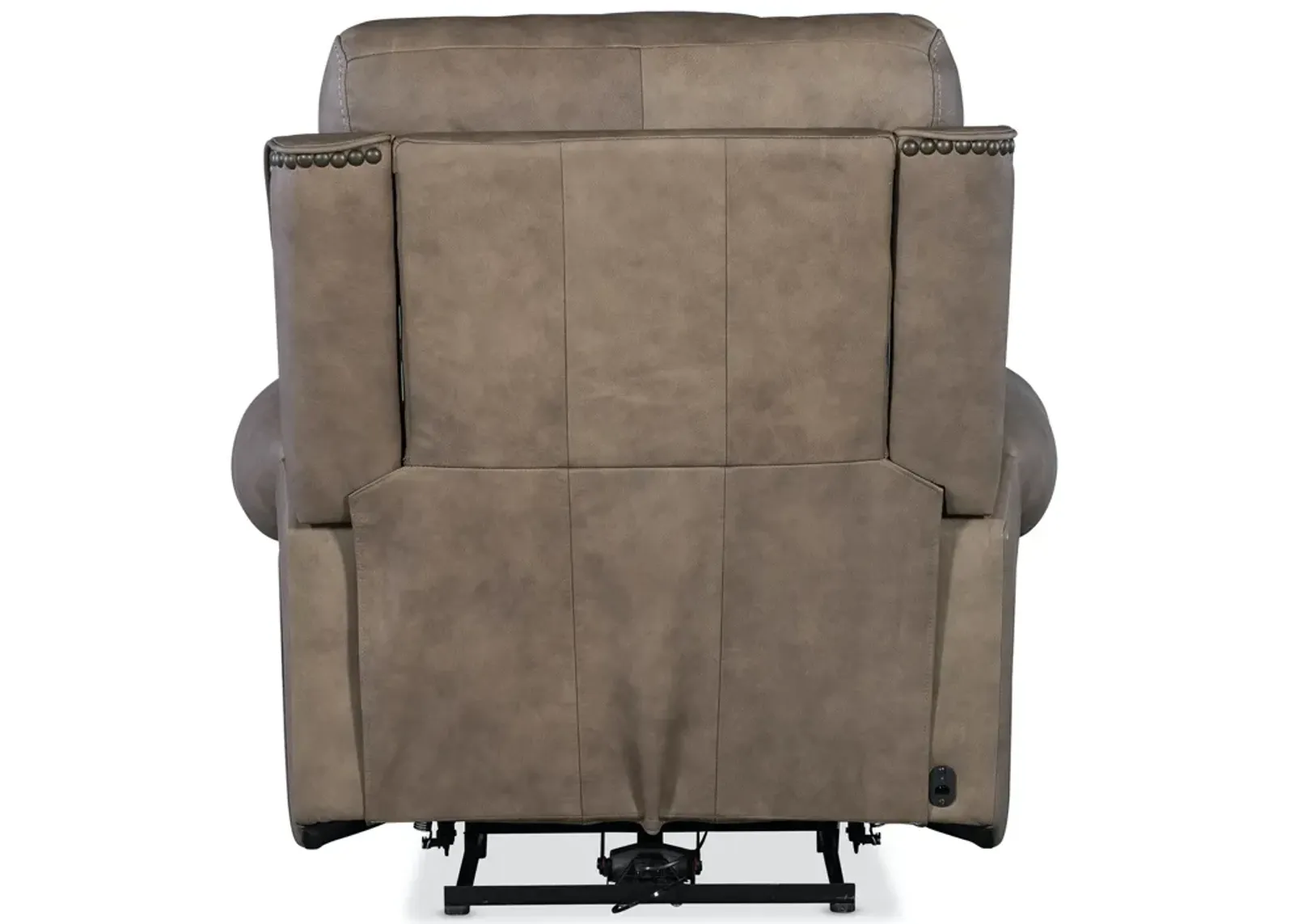 DUNCAN KALAHARI CAMEL POWER LEATHER RECLINER WITH POWER HEADREST & LUMBAR