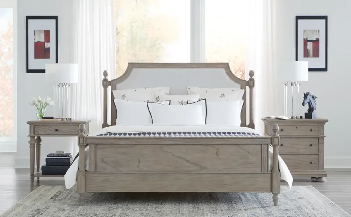 Hekman Queen Upholstered Bed