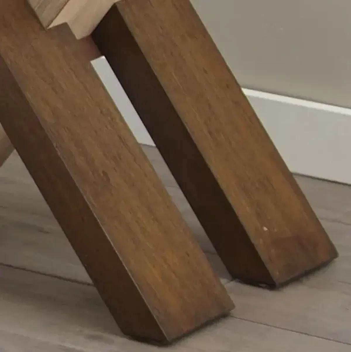 Steve Silver Tasha Glass Top Deep Cherry End Table