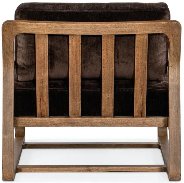 Hooker Furniture Moraine Marcella Chocolate Accent Chair