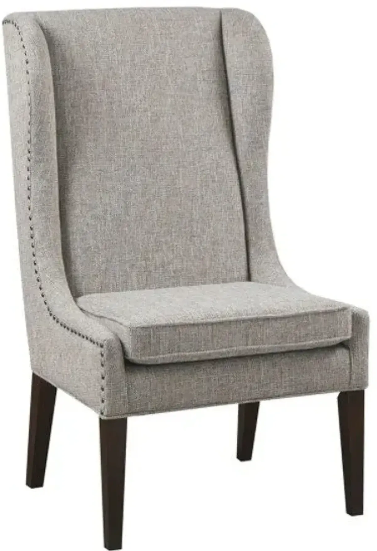 Olliix Madison Park Grey Multi Garbo Captains Dining Chair