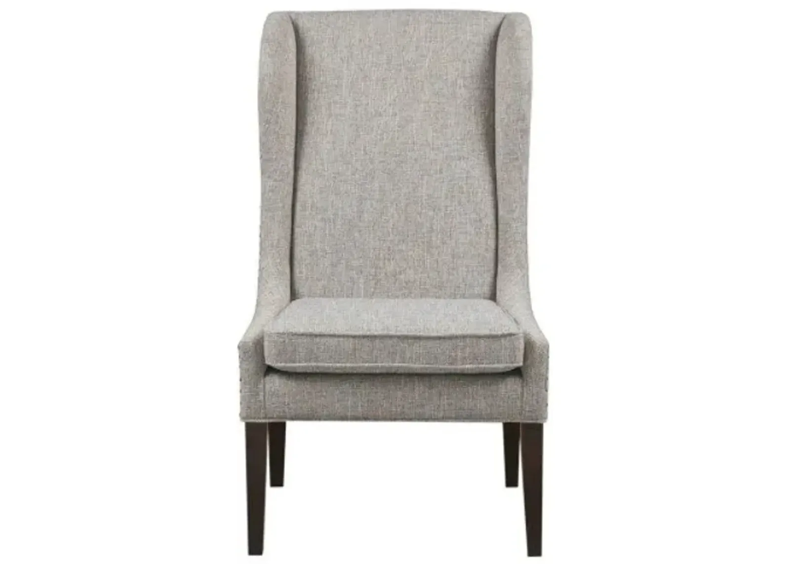 Olliix Madison Park Grey Multi Garbo Captains Dining Chair