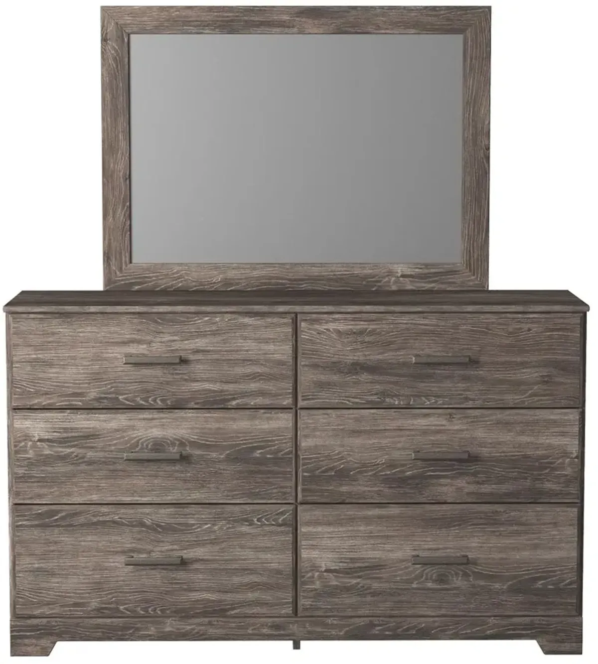 Ashley Ralinksi Gray Dresser & Mirror