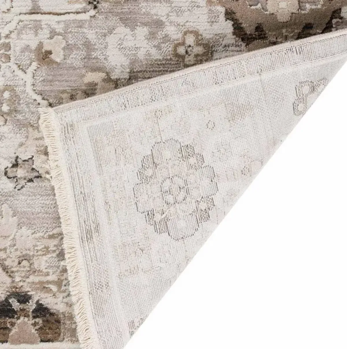 ANTALYA SILVER 5'X8' AREA RUG