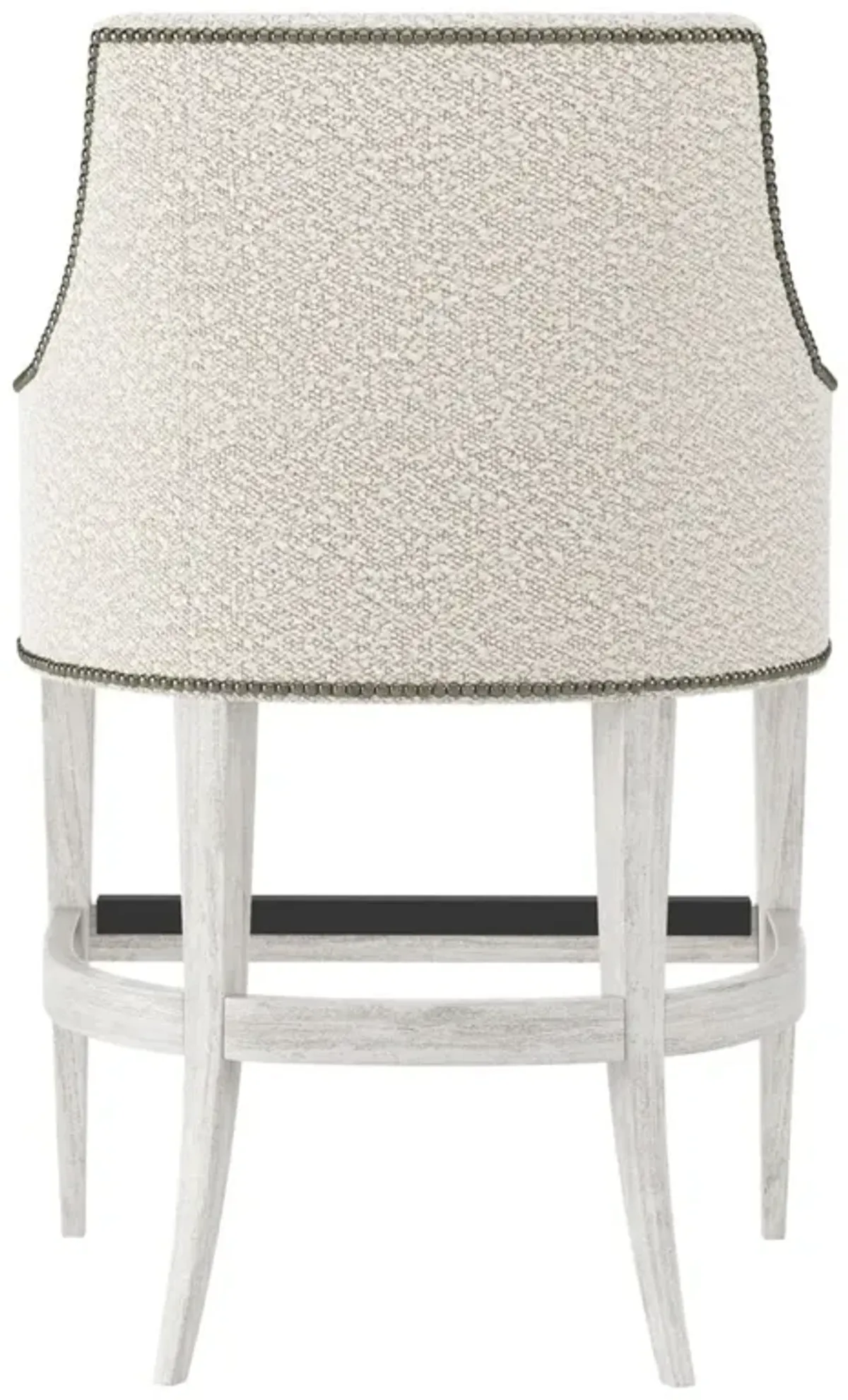 Bernhardt Keeley Upholstered Fabric Counter Stool