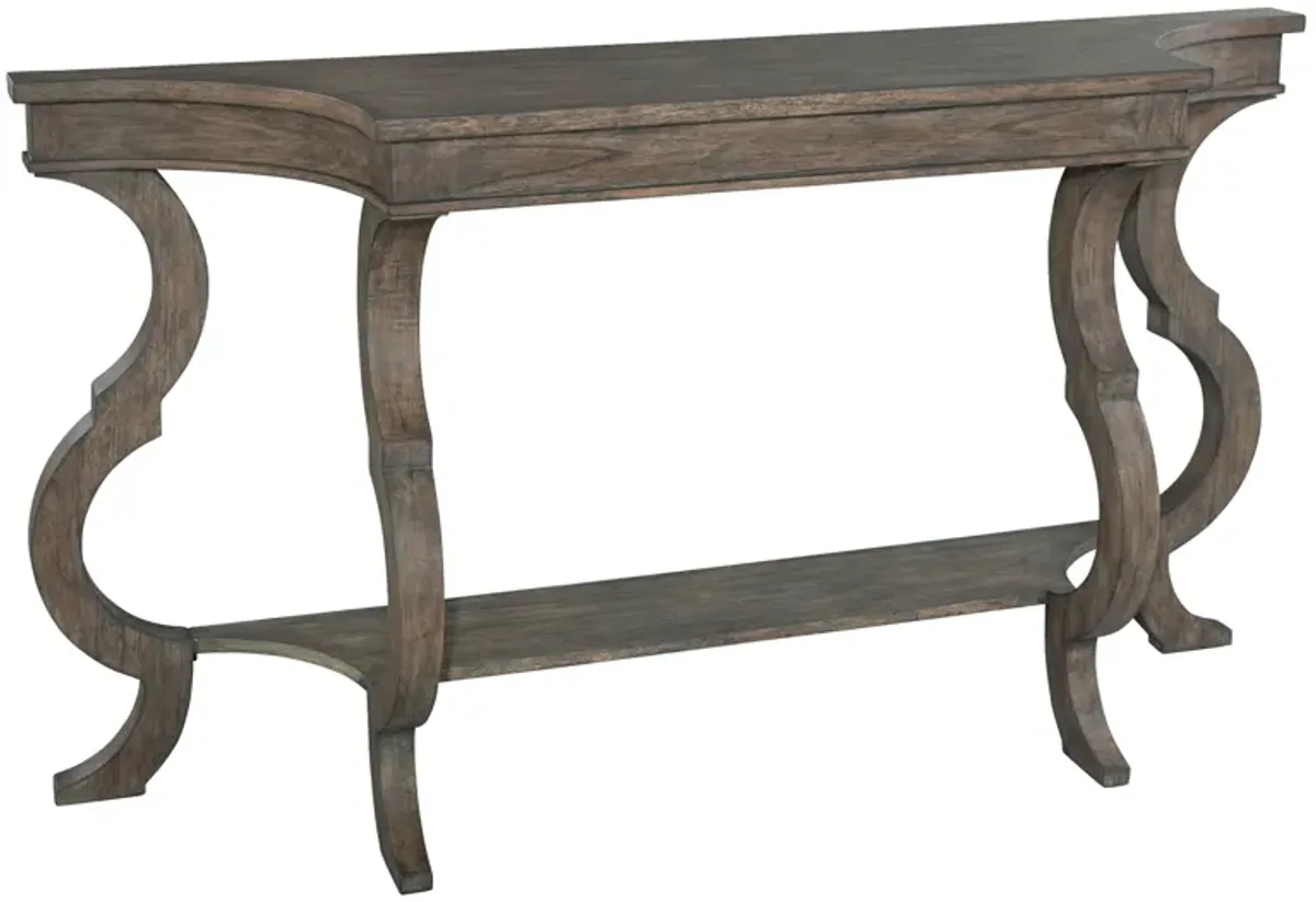 Hekman Sofa Table with Shaped Legs