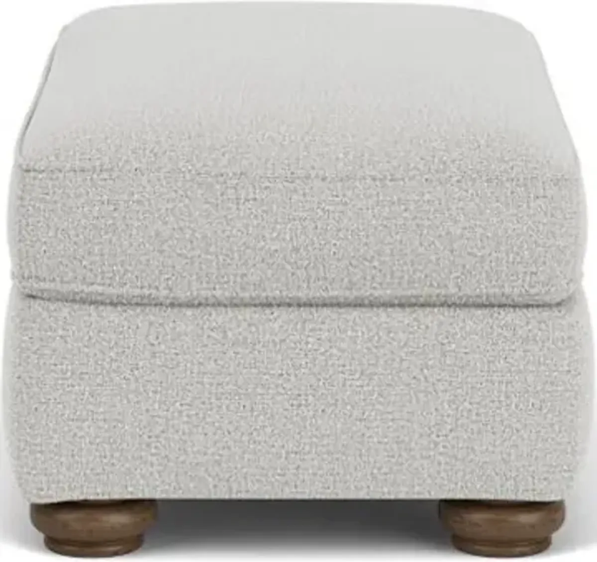 Flexsteel Preston Silver Glacier Ottoman