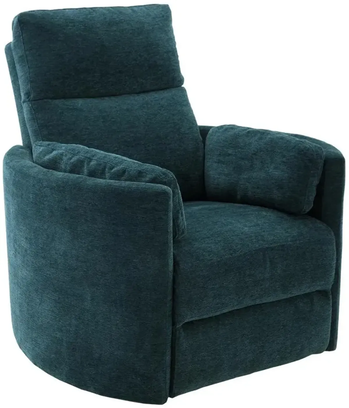 Parker House Radius Collection Power Swivel Peacock Recliner Chair