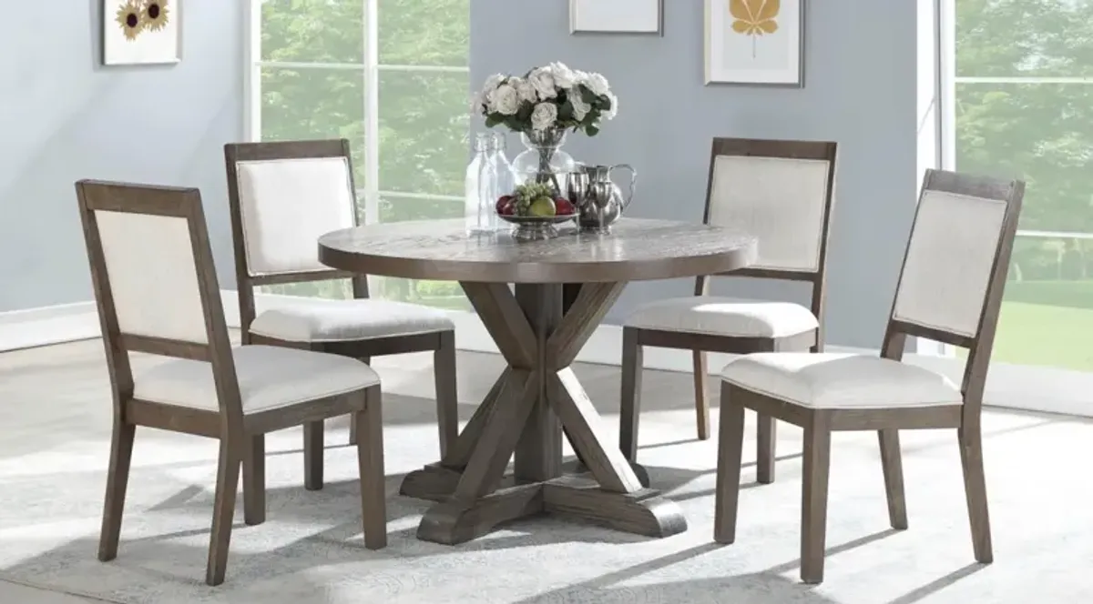 Steve Silver 5-Piece Molly Table & 4 Side Chairs