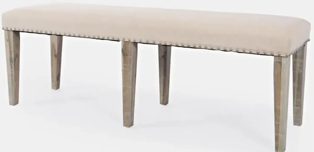 FAIRVIEW BACKLESS DINING BENCH ASH