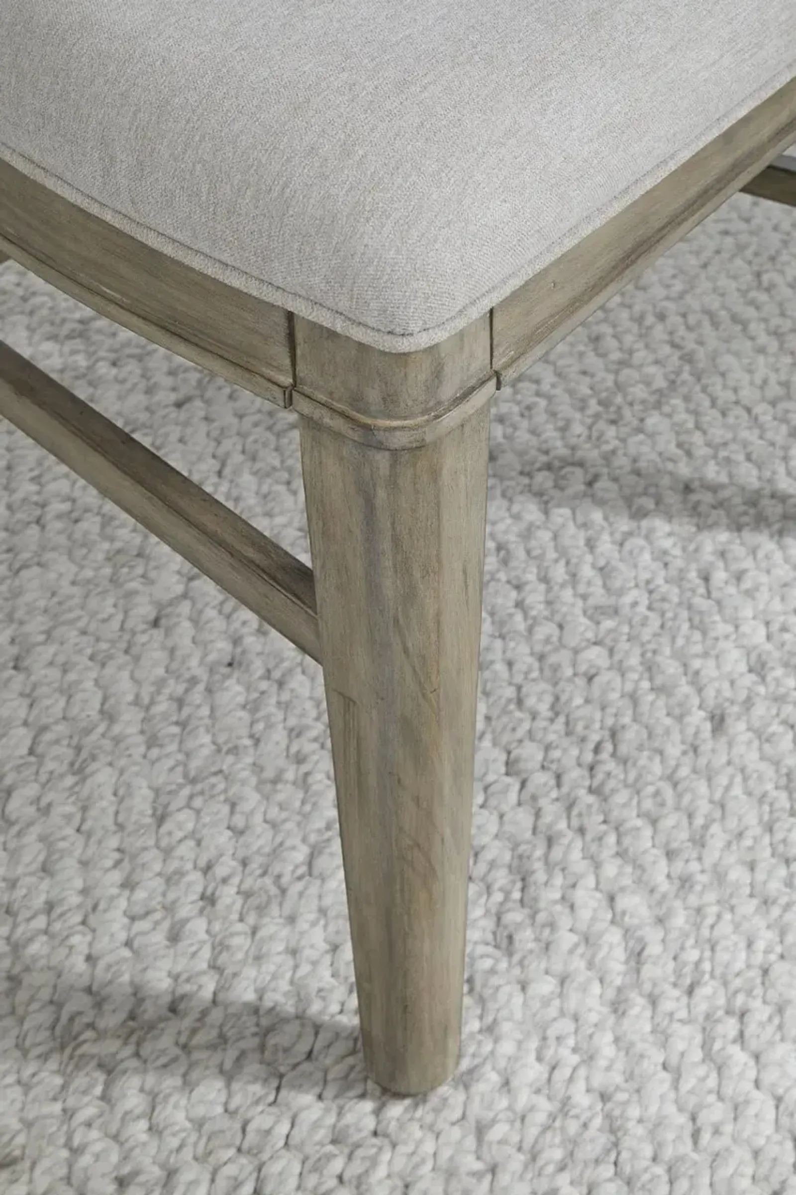 American Woodcrafters Meadowbrook Sand Ladder Back Side Chair