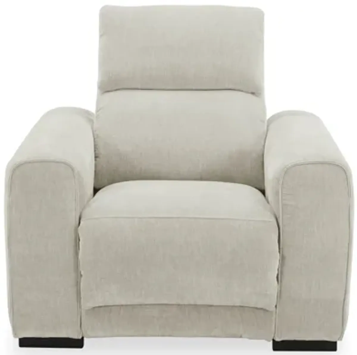 Hudson's Furniture Exclusive Alexandra Power Recliner in Ivory Fabric