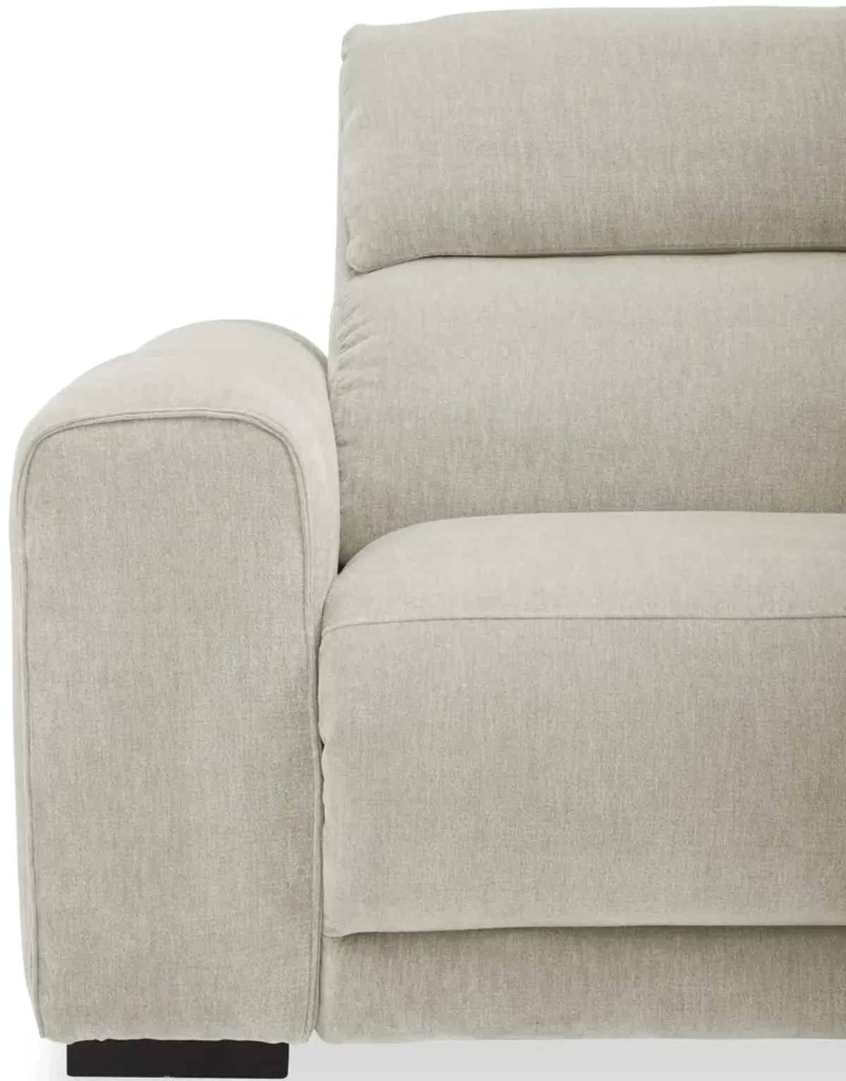 Hudson's Furniture Exclusive Alexandra Power Recliner in Ivory Fabric