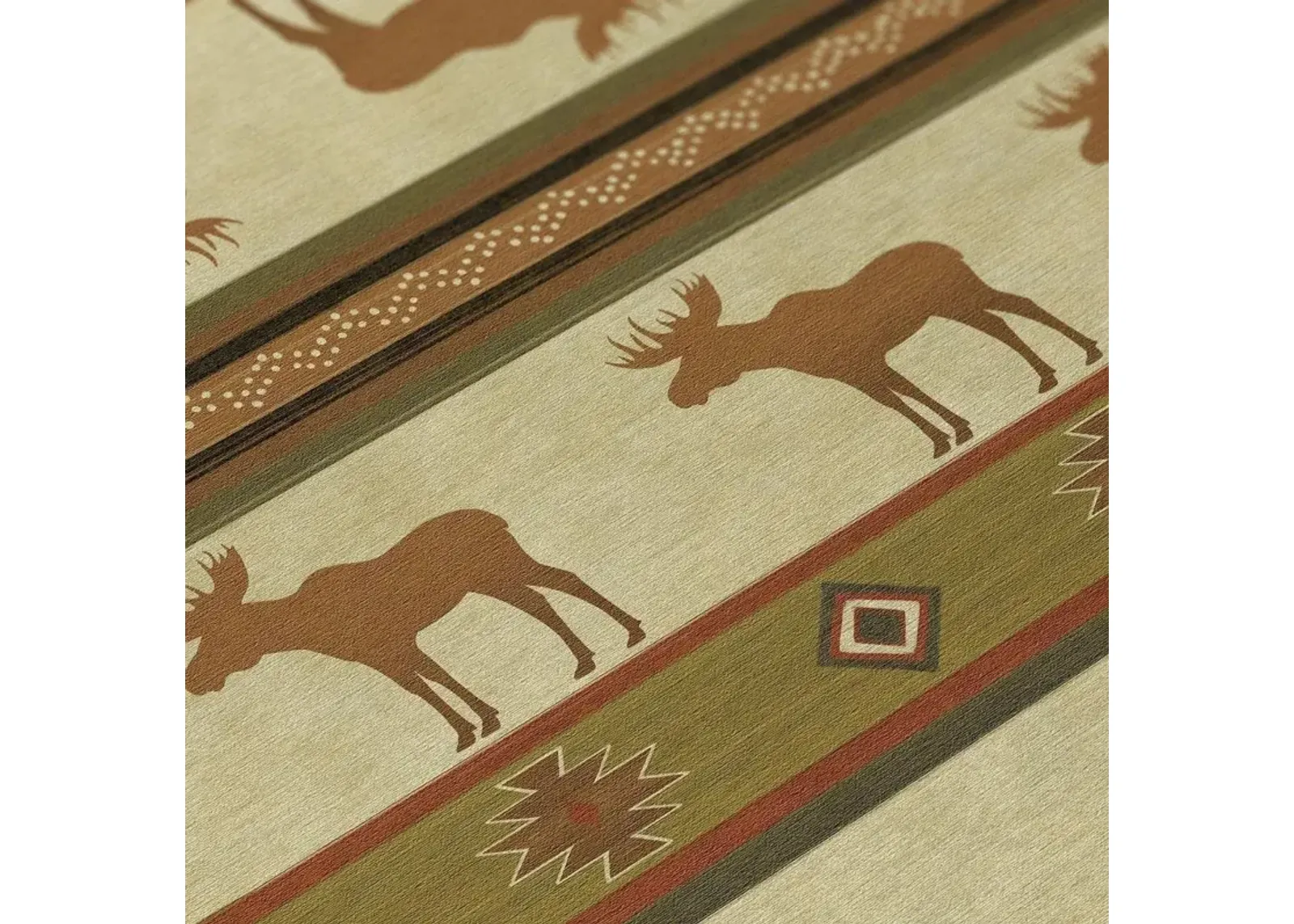 Dalyn Rustic Wilderness Wildlife 5'X8' Area Rug