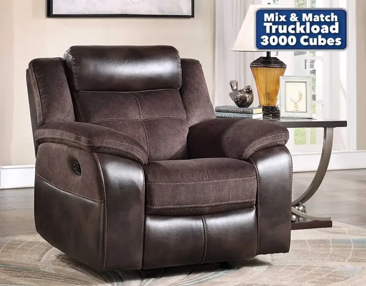 Steve Silver Pueblo Coffee Manual Recliner