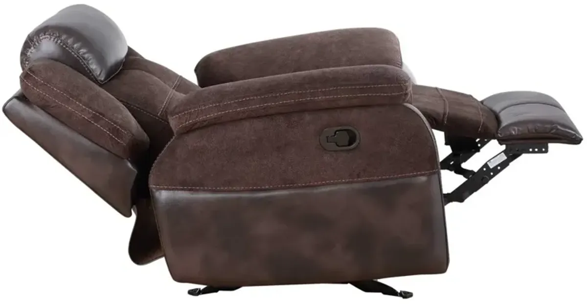 Steve Silver Pueblo Coffee Manual Leatherette Recliner