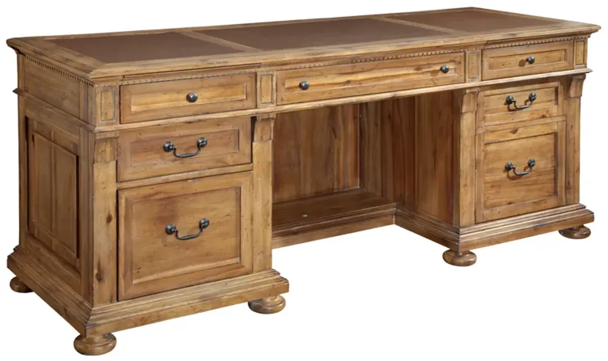 Hekman Executive Credenza Natural Wellington