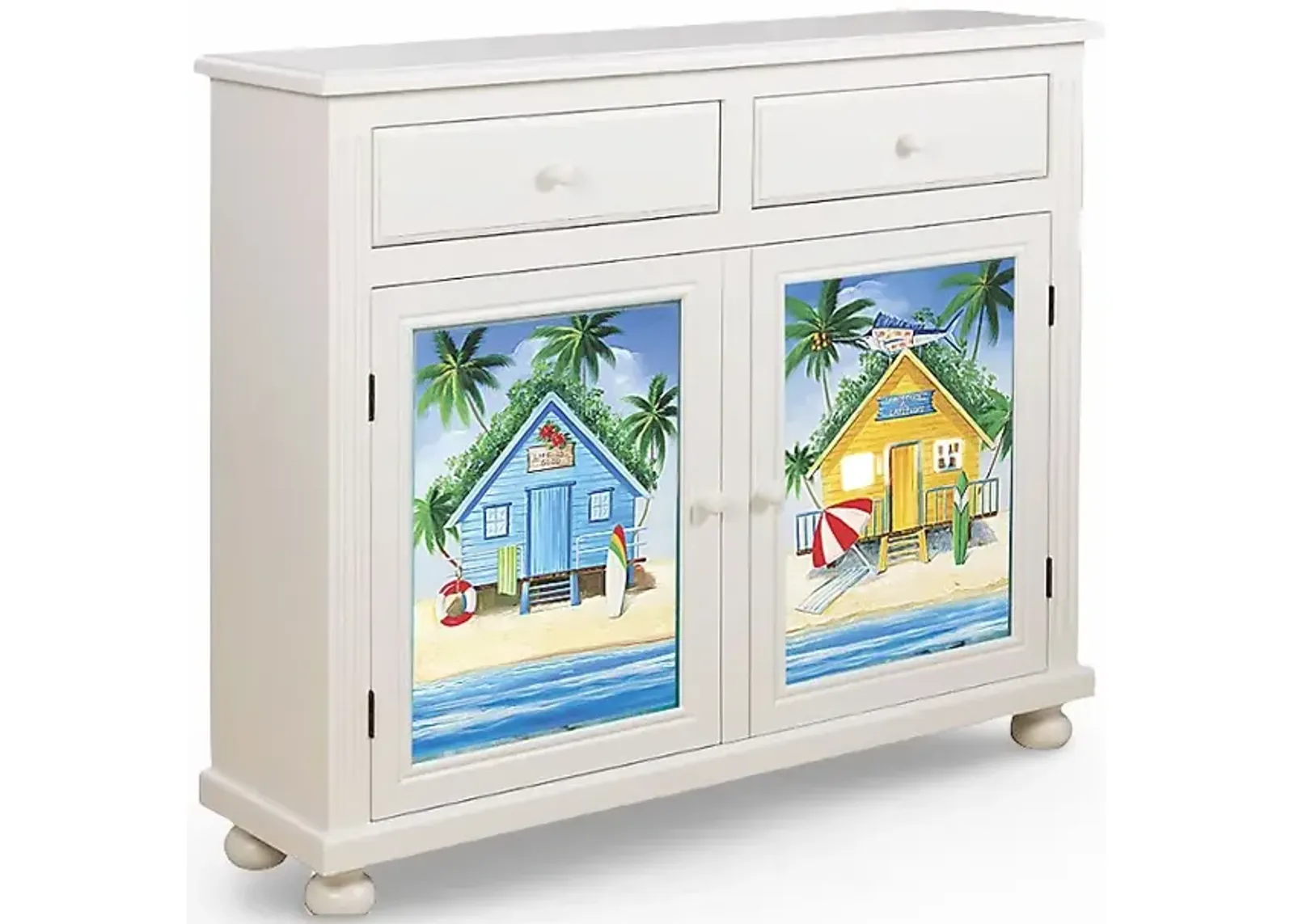 Madison Avenue Aruba White with Optional Panel Inserts by