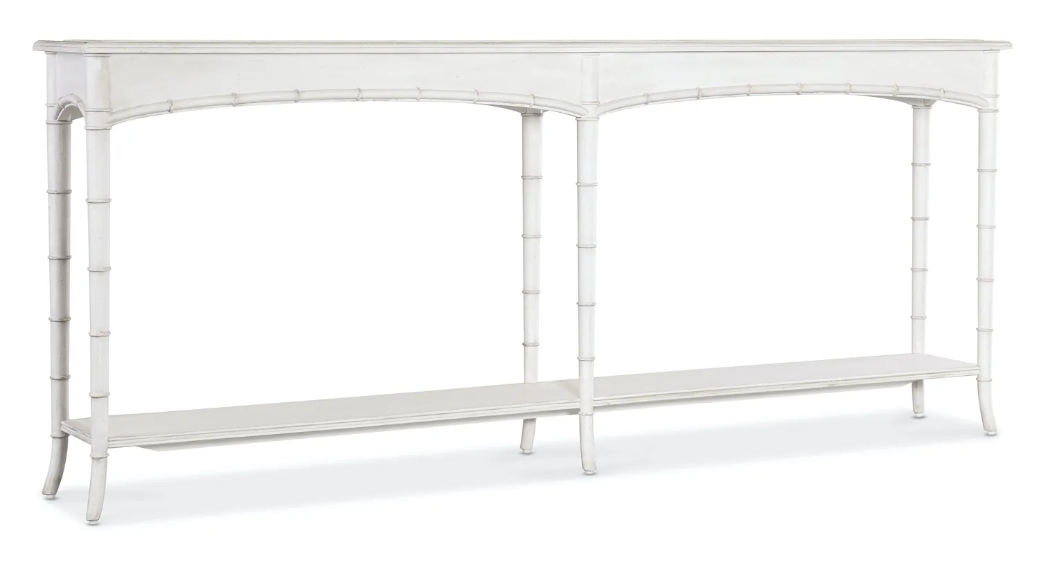 CHARLESTON LIMESTONE WHITE CONSOLE TABLE