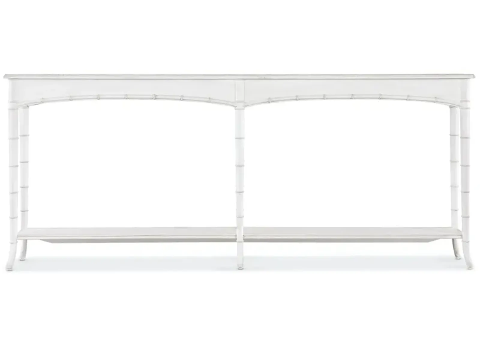 Hooker Furniture Charleston Limestone White Console Table