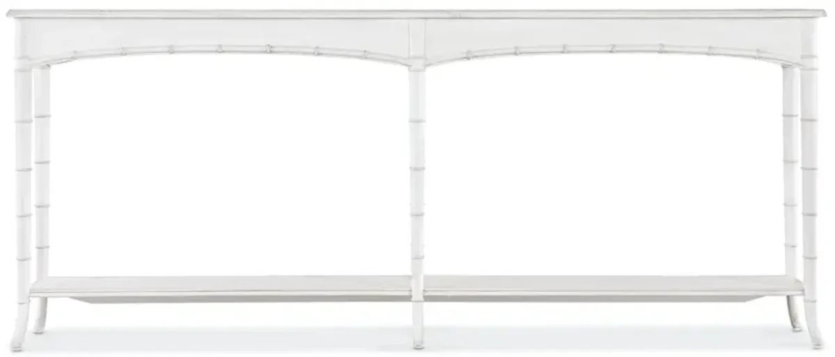 Hooker Furniture Charleston Limestone White Console Table