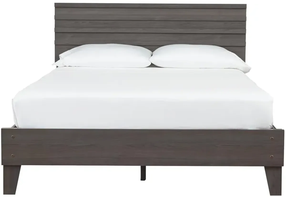 Ashley Brymont Dark Gray Queen Platform Bed