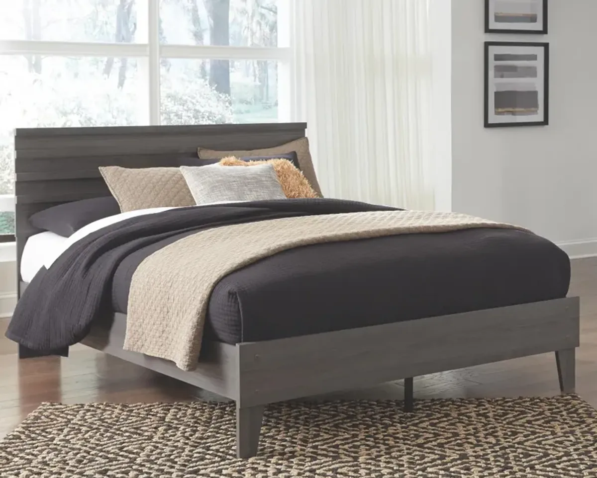 Ashley Brymont Dark Gray Queen Platform Bed