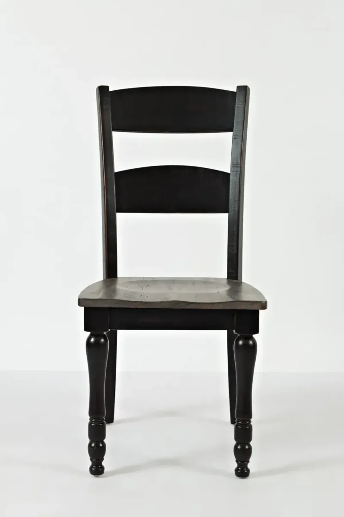 Jofran Madison County Ladderback Chair Vintage Black