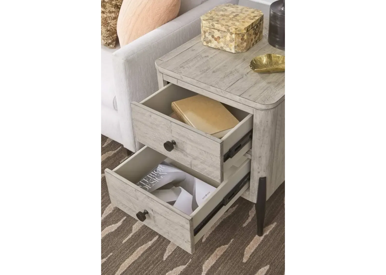 Aspenhome Zane Grey End Table