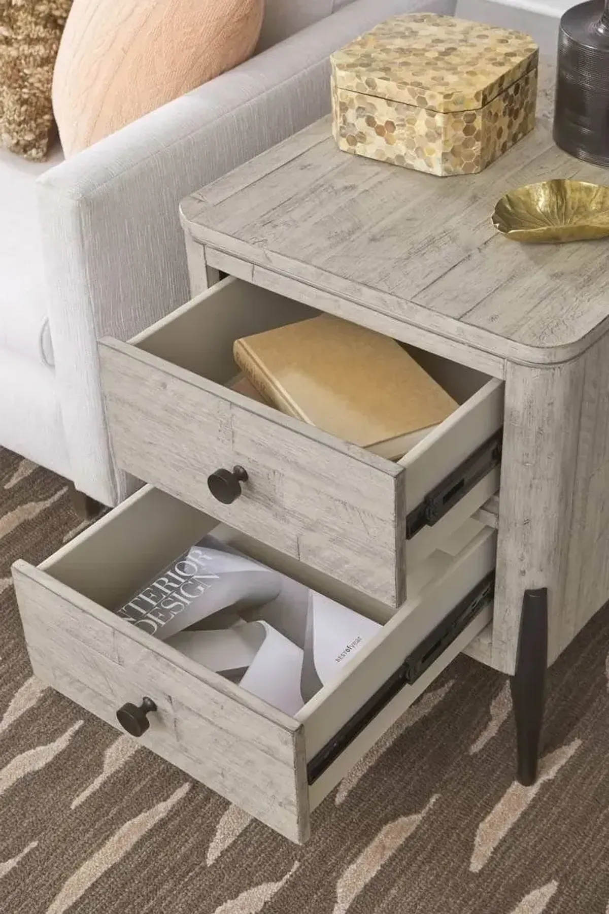 Aspenhome Zane Grey End Table