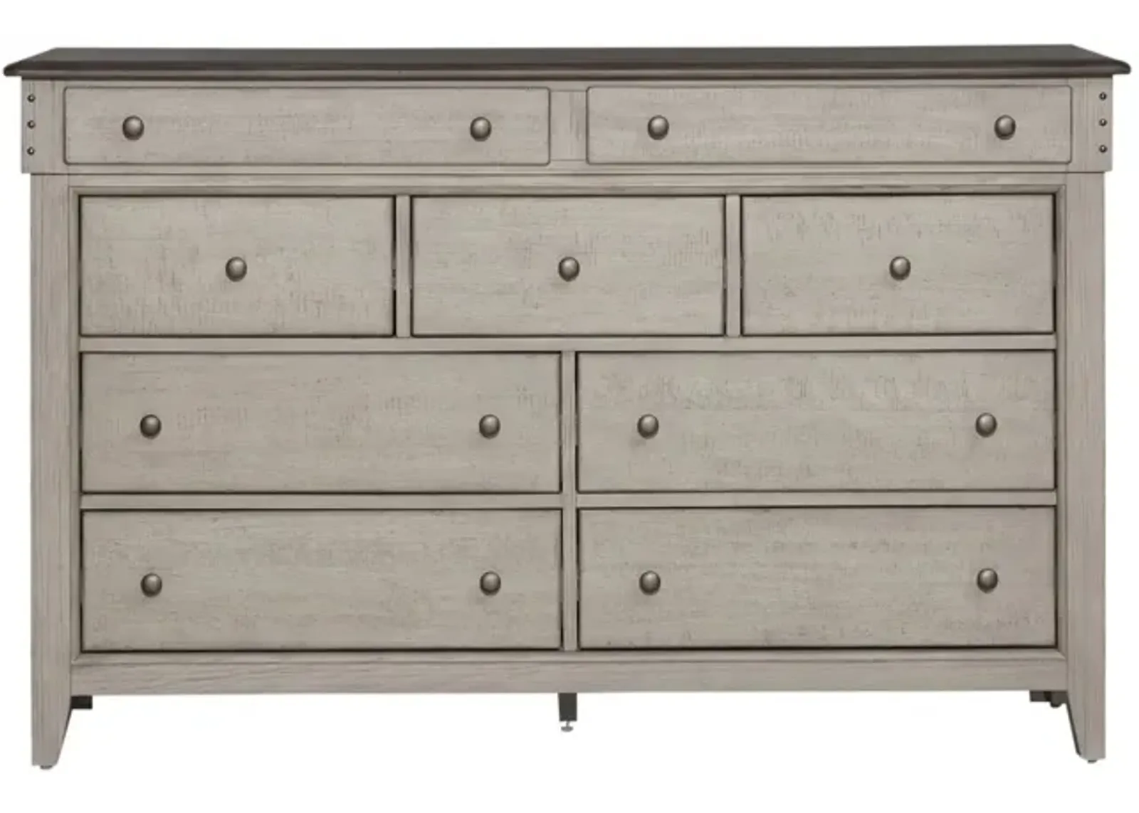 Liberty Furniture Ivy Hollow Dusty Taupe/Weathered Linen Dresser