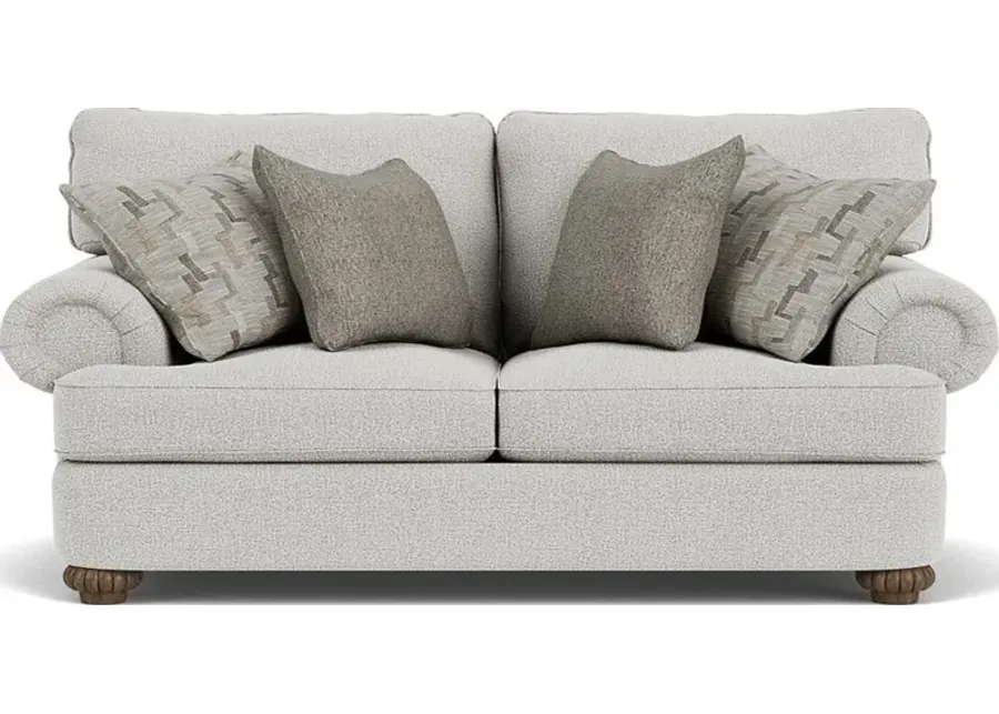 PATTERSON SILVER GLACIER LOVESEAT