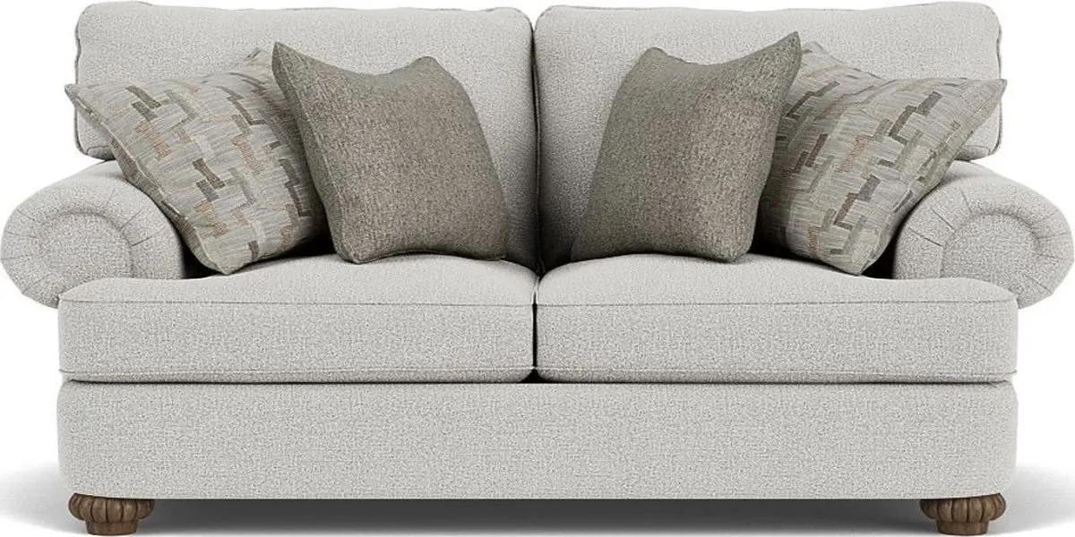 PATTERSON SILVER GLACIER LOVESEAT