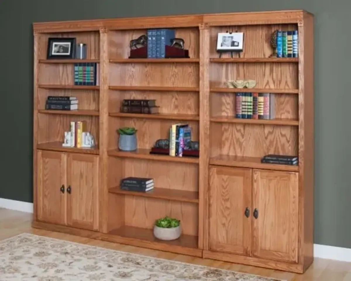 Martin Furniture Huntington Wheat 72 Inch Open Bookcase