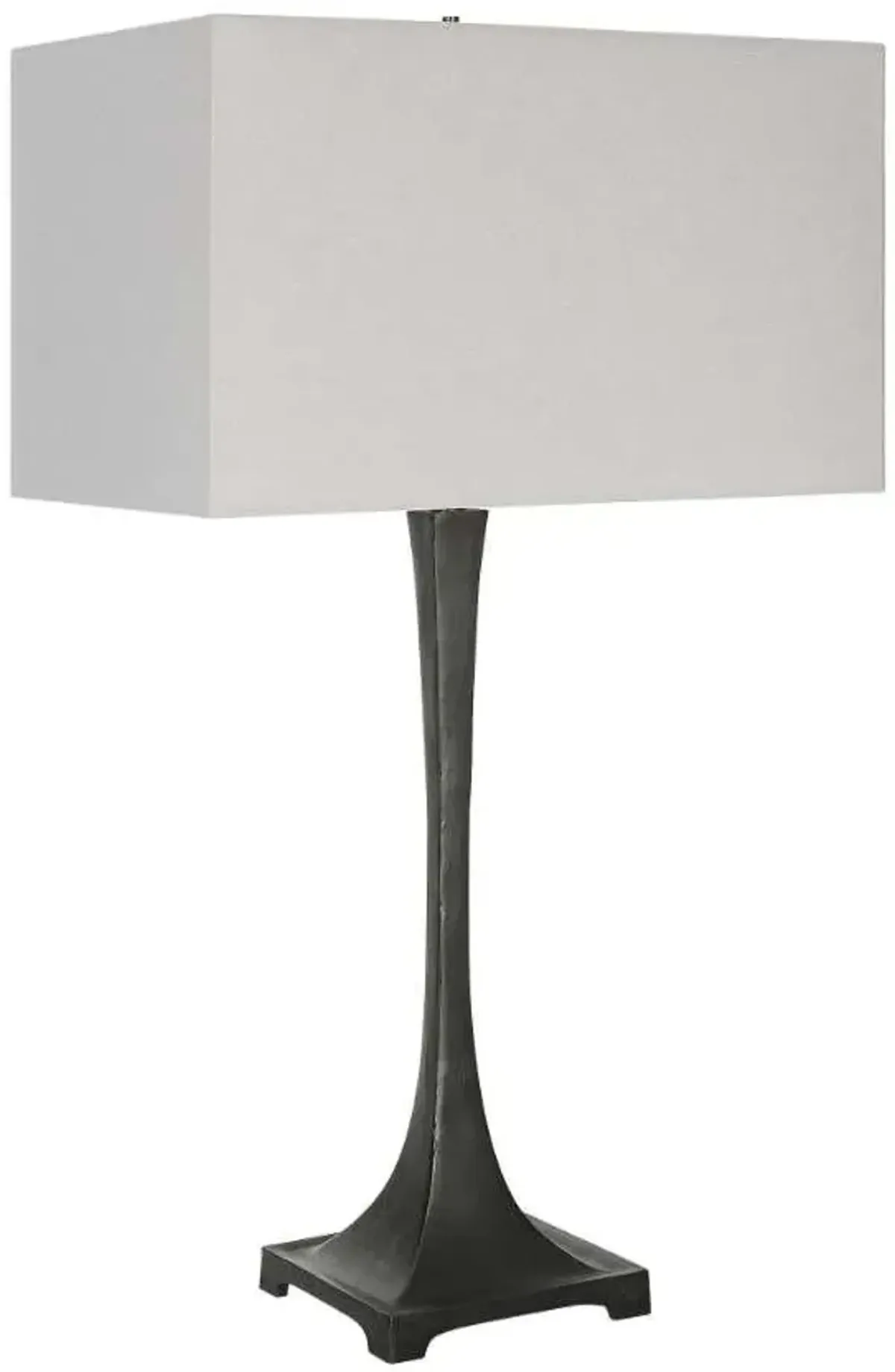 Uttermost Reydan Black/Off-White Table Lamp