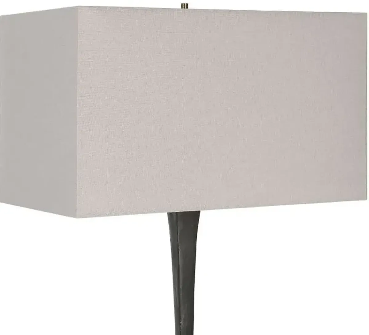 Uttermost Reydan Black/Off-White Table Lamp