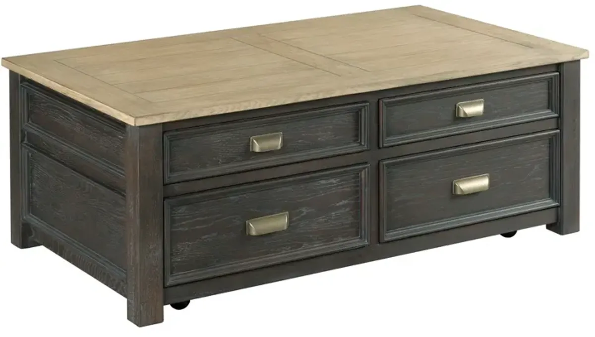 Hammary Lyle Creek-Hamilton Rectangular Trunk Coffee Table