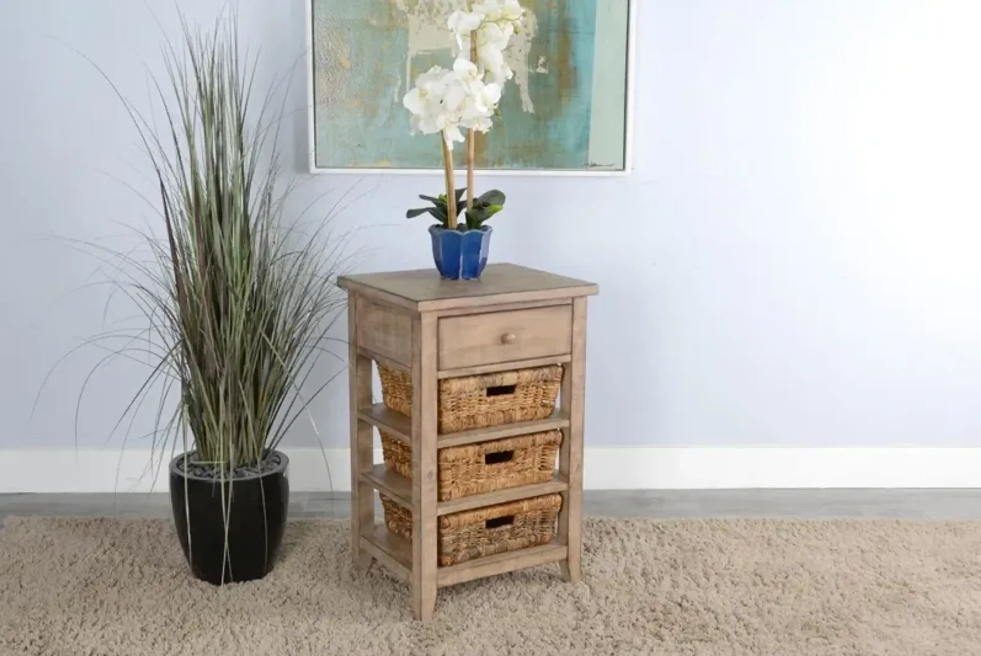 Marina Beach Pebble Storage Table Hudsons Furniture Mattress ...