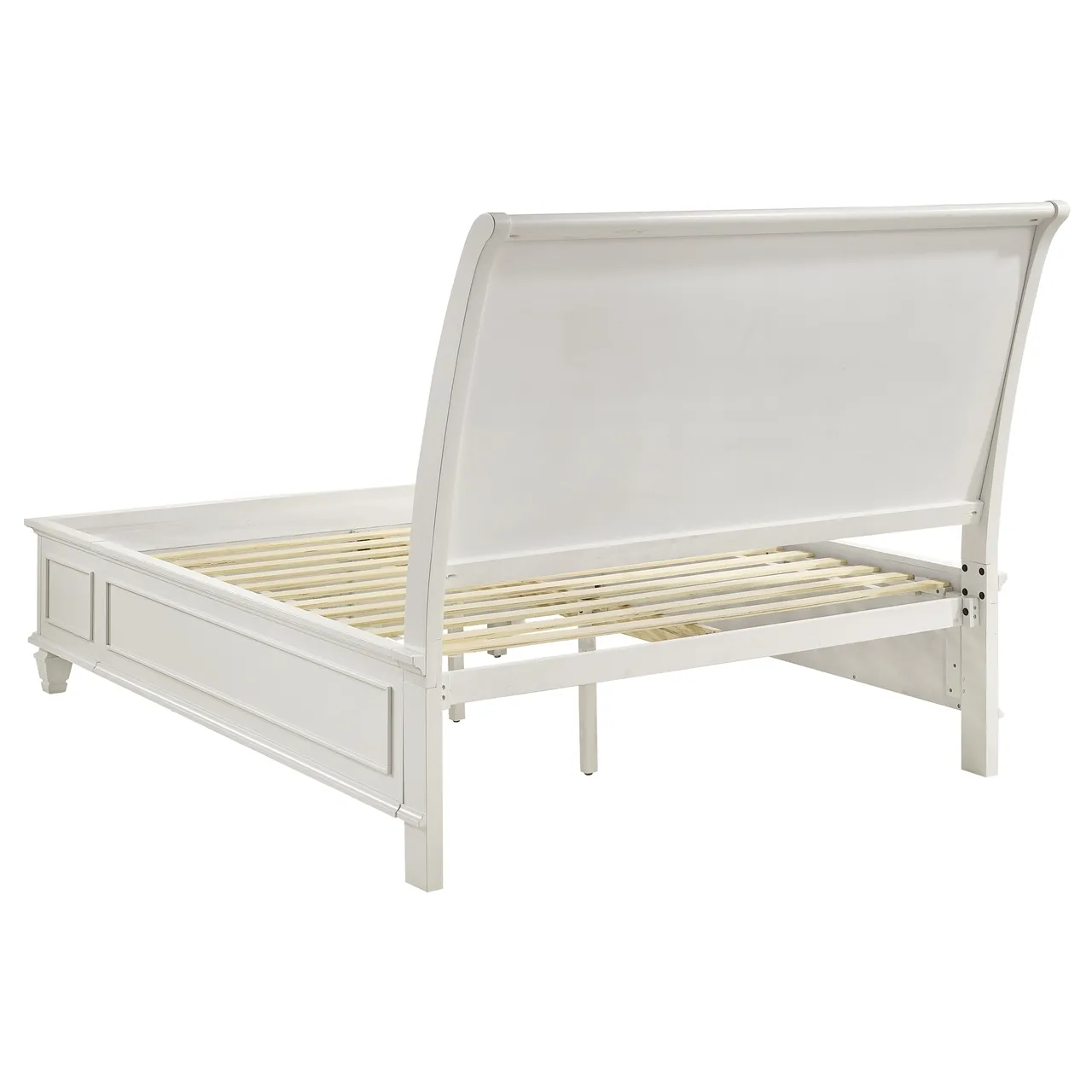 SANDY BEACH QUEEN STORAGE BED BUTTERMILK