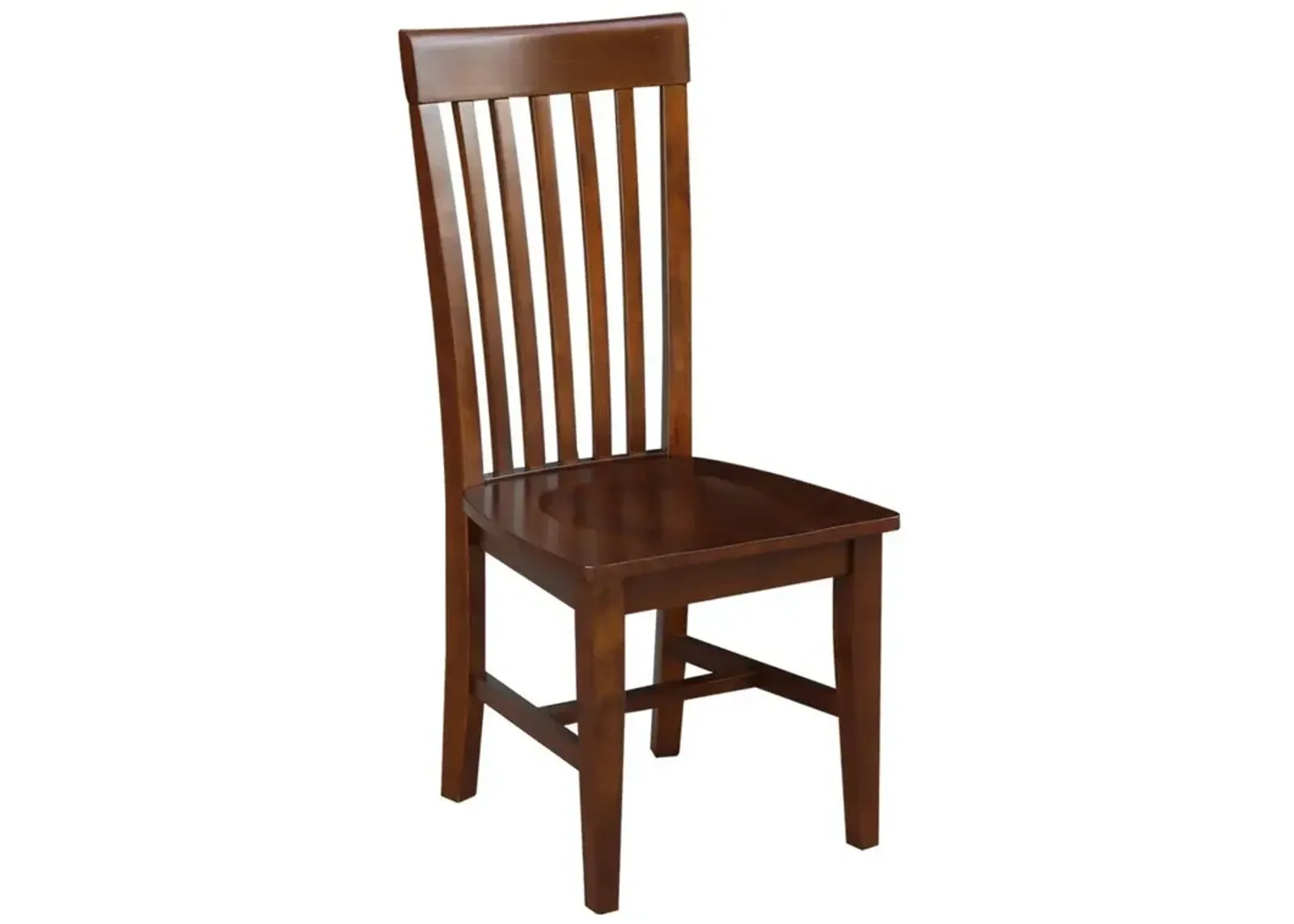 John Thomas Cosmopolitan Tall Wood Mission Dining Chair in Espresso