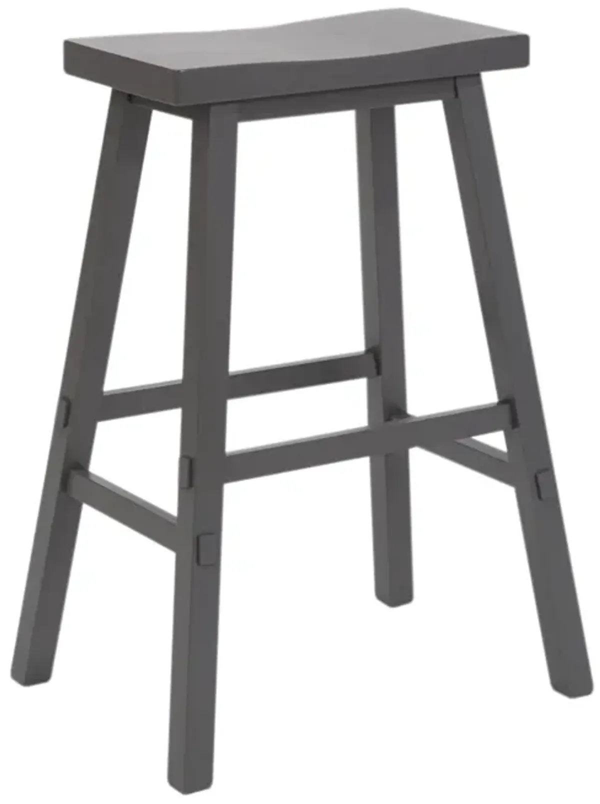 Liberty Furniture Creations Sawhorse Gray 24 Inch Counter Stool