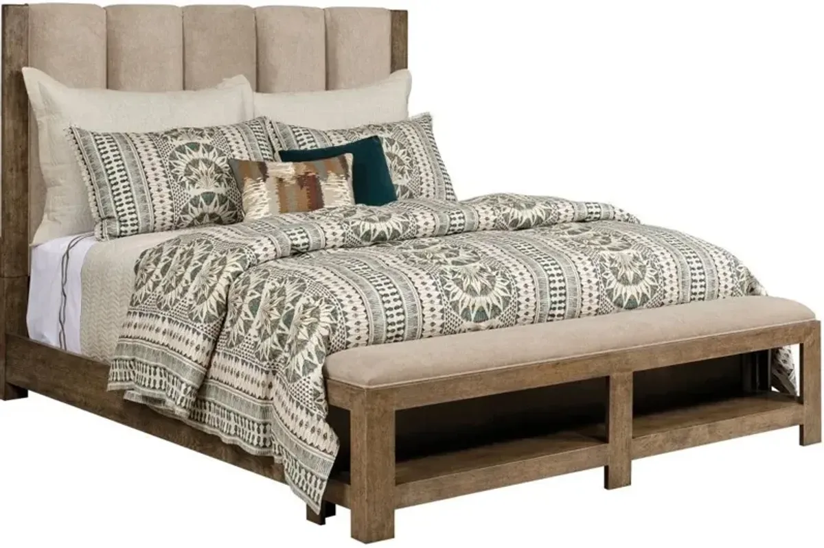 American Drew Meadowood Queen Upholstered Bed