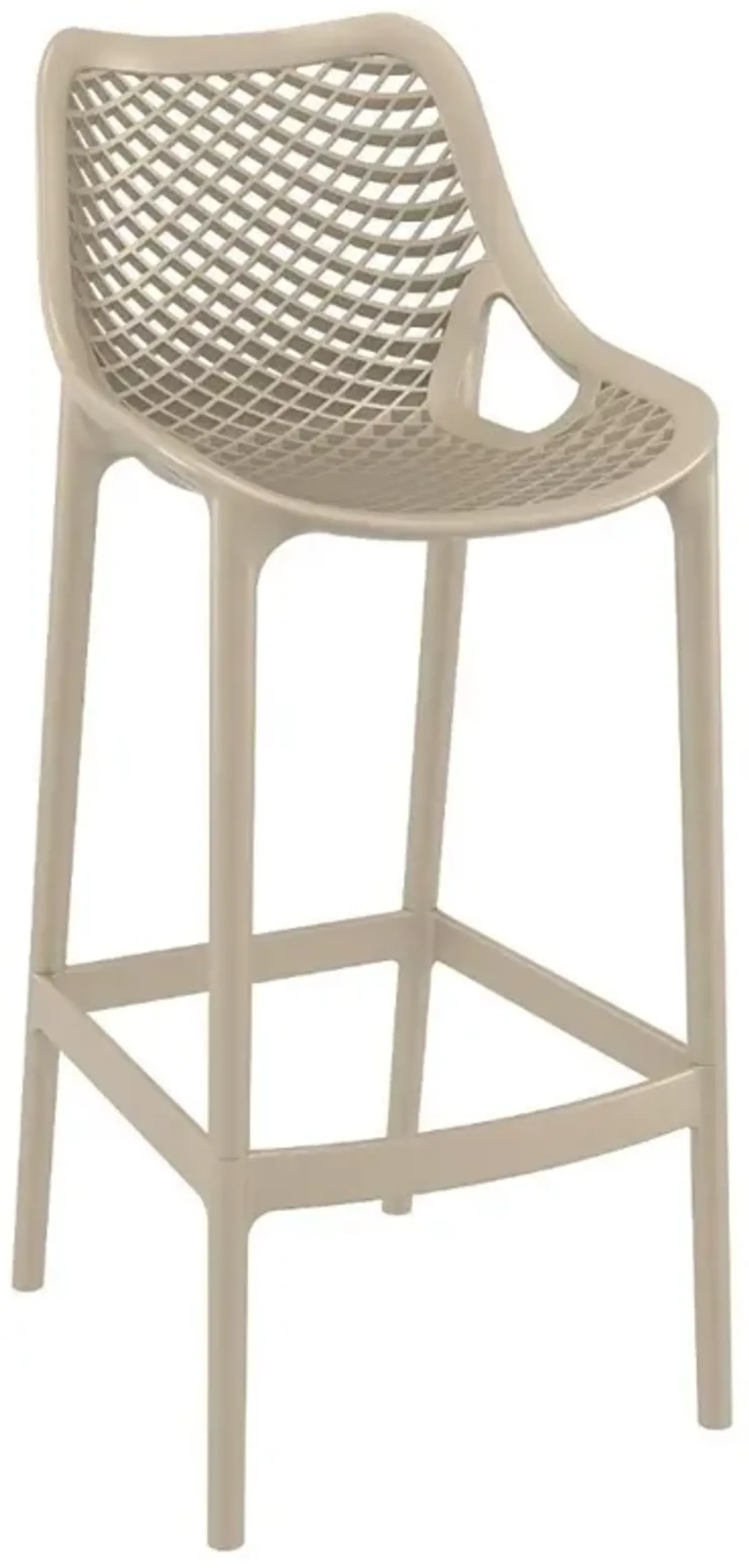 Compamia 5-Piece Vegas Air Bar Set with Extendable in Taupe
