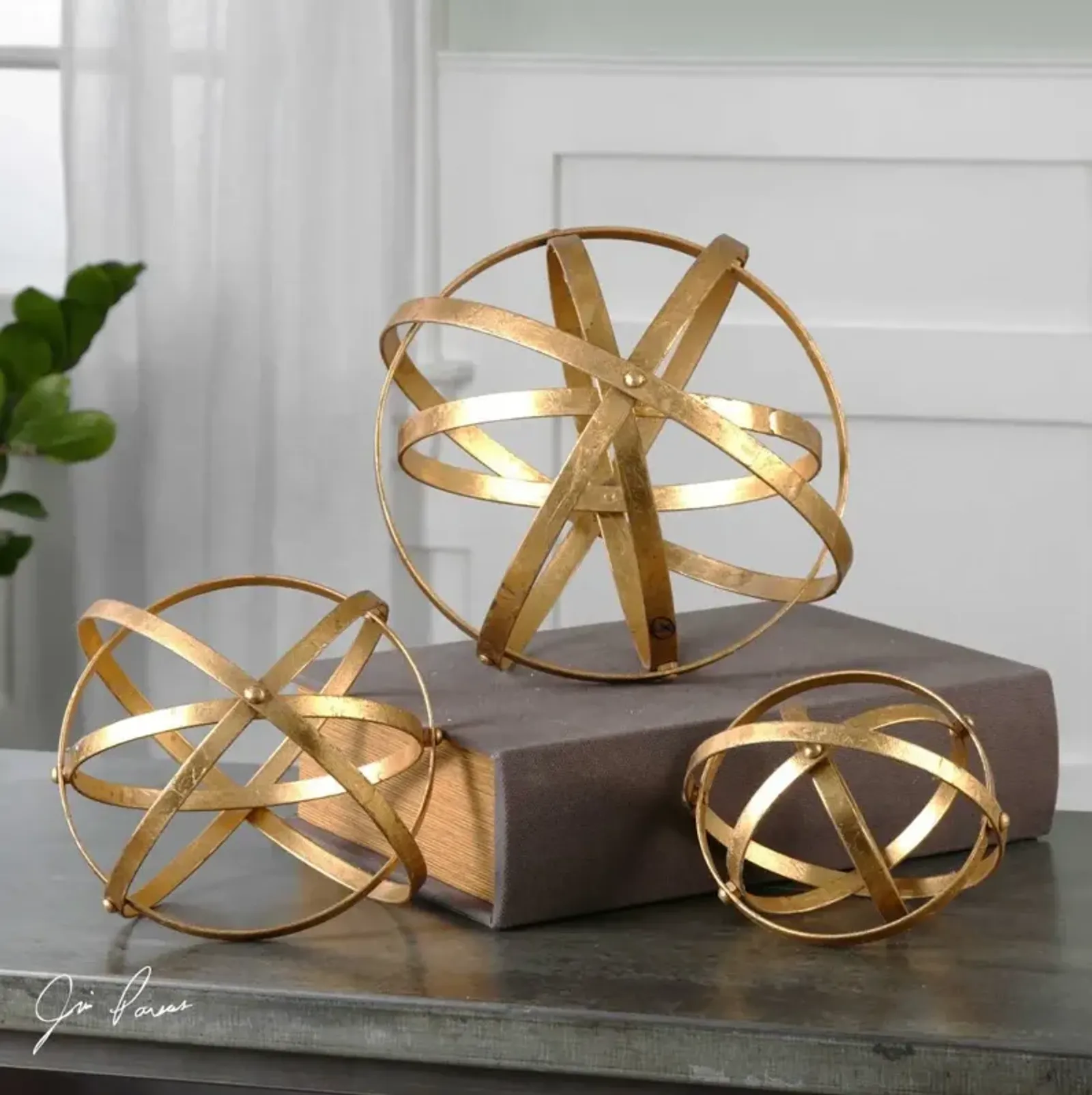 Uttermost Stetson Gold Spheres