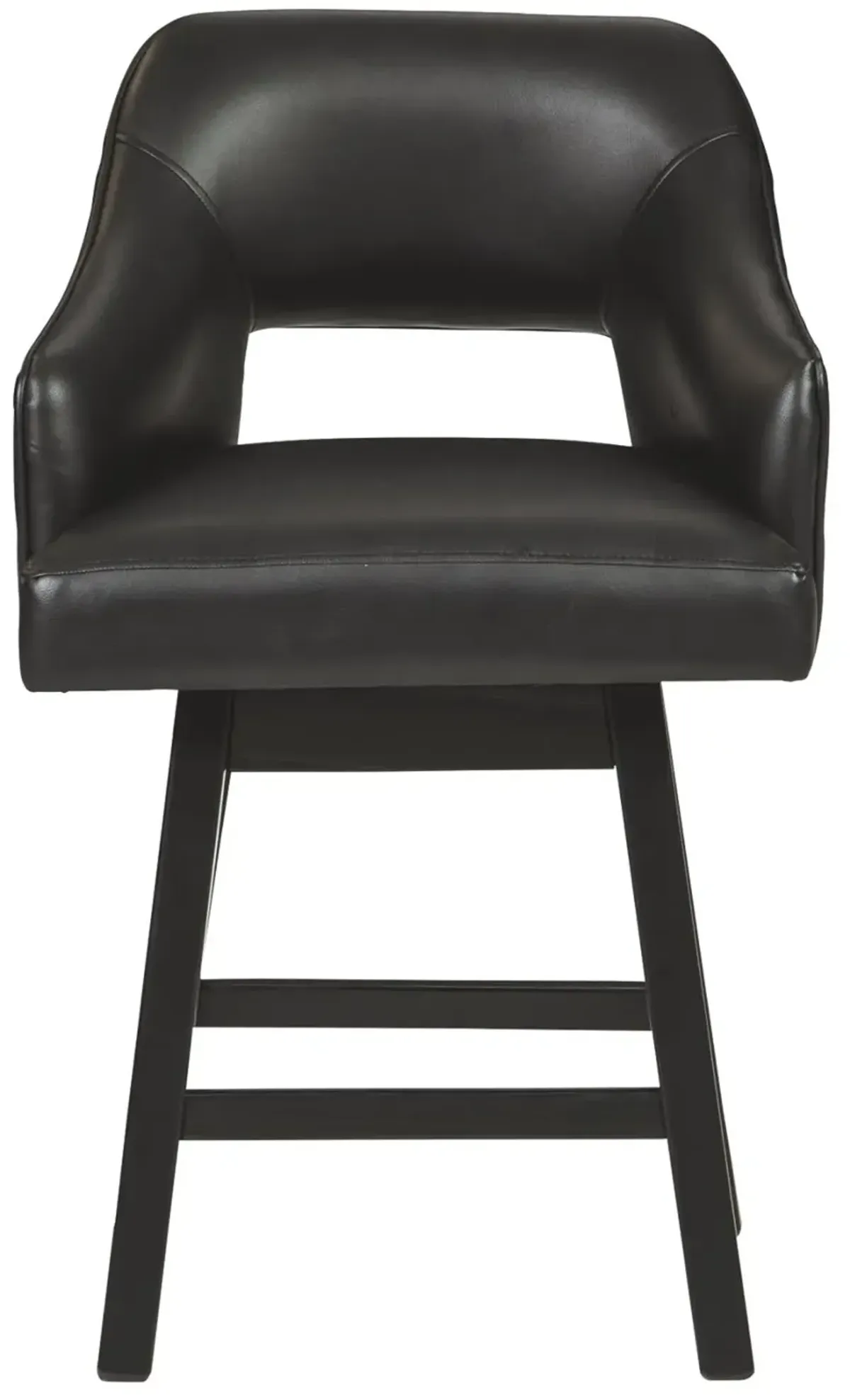Ashley Tallenger Black/Dark Brown Counter Height Stool